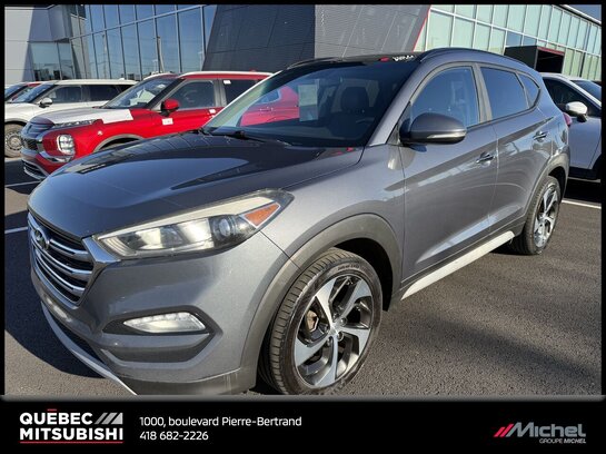 Hyundai Tucson 1.6T SE AWD, Toit Pano, Cuir, Volant chauffant 2018 Gris