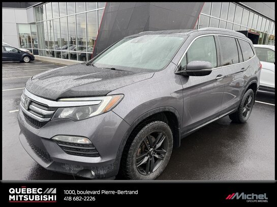 Honda Pilot EX-L AWD, 8 passagers, Cuir, Capacité 5000lbs 2017 Gris