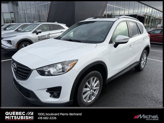 Mazda CX-5 GS Traction avant, Toit ouvrant, Sièges chauffants, Attache remorque 2016 Blanc