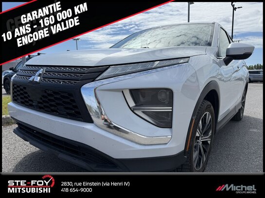 Mitsubishi Eclipse Cross ES AWD, CAMÉRA DE RECUL, APPLE CARPLAY 2022 Blanc