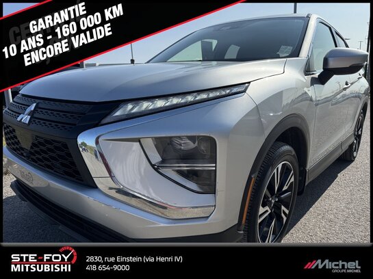 Mitsubishi Eclipse Cross ES AWD, S&Egrave;GES CHAUFFANTS, GARANTIE 2032 2023 Argent