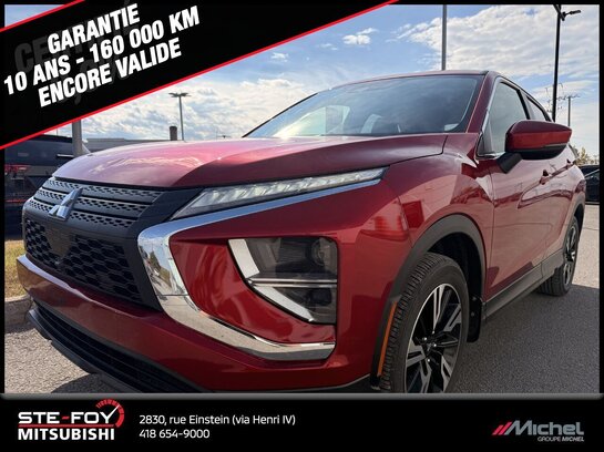 Mitsubishi Eclipse Cross ES AWD, SIÈGES CHAUFFANTS, GARANTIE 2032 2023 Rouge