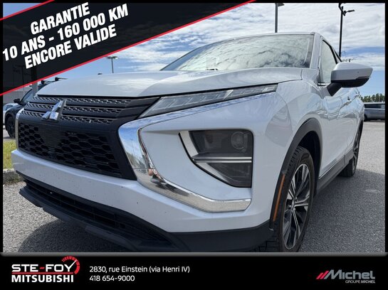 Mitsubishi Eclipse Cross ES AWD, CAMÉRA DE RECUL, APPLE CARPLAY 2022 Blanc