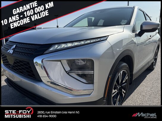 Mitsubishi Eclipse Cross ES AWD, SÈGES CHAUFFANTS, GARANTIE 2032 2023 Argent