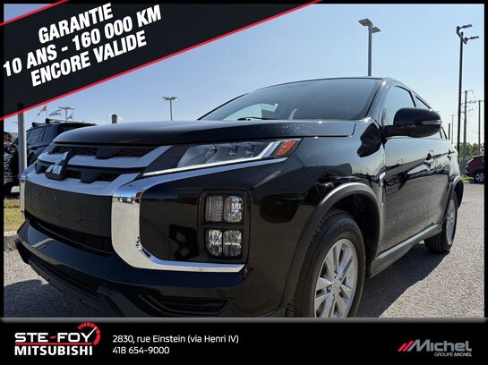 Mitsubishi RVR SE AWD, SIÈGES CHAFFANTS, GARANTIE 2032 2022 Noir
