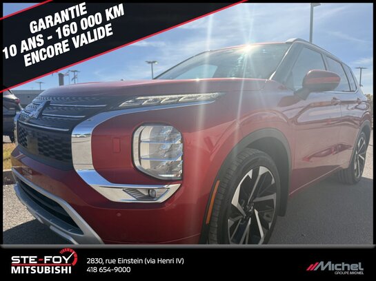 2022 Mitsubishi Outlander GT AWD, TOIT PANO, VOLANT CHAUFFANT, GARANTIE Red 2022 Mitsubishi Outlander GT AWD, TOIT PANO, VOLANT CHAUFFANT, GARANTIE Red