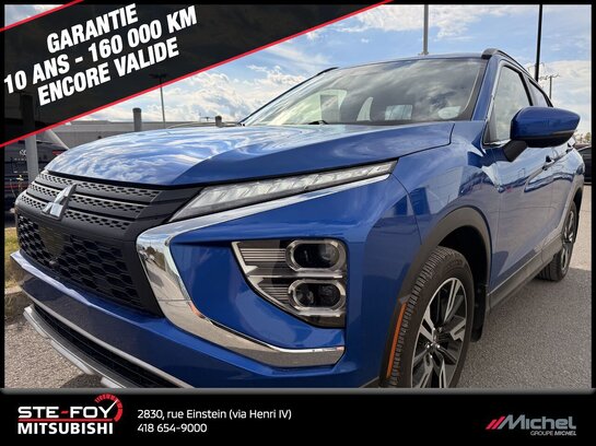 Mitsubishi Eclipse Cross SEL AWD, VOLANT CHAUFFANT, CAM. DE RECUL 2024 Bleu