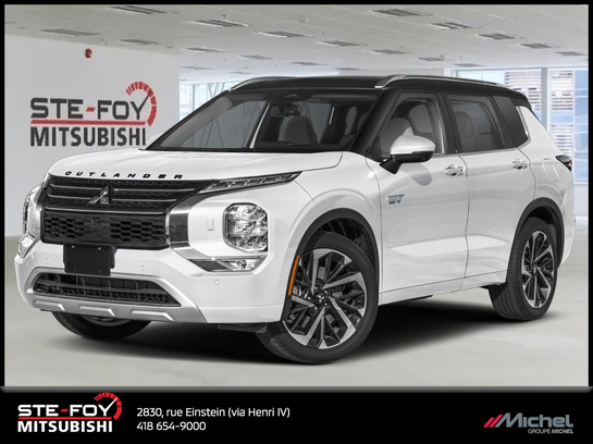 2025 Mitsubishi Outlander Plug-In Hybrid OUTLANDER PHEV GT S-AWC White Diamond/Black Roof