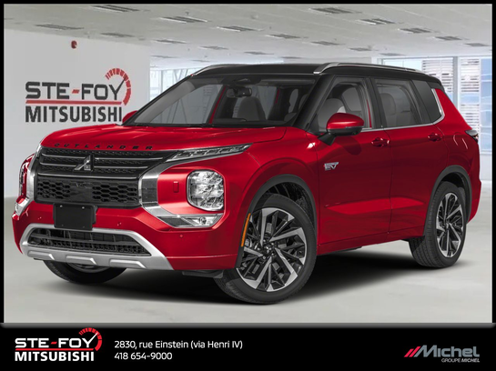 2025 Mitsubishi Outlander Plug-In Hybrid OUTLANDER PHEV GT S-AWC Red Diamond/Black Roof