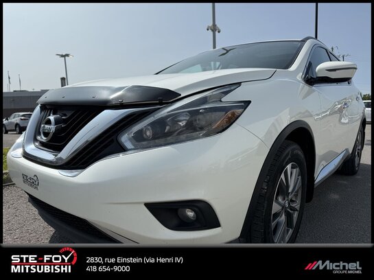 Nissan Murano SV TI, TOIT PANO, VOLANT CHAUFFANT, NAVIGATION 2018 Blanc