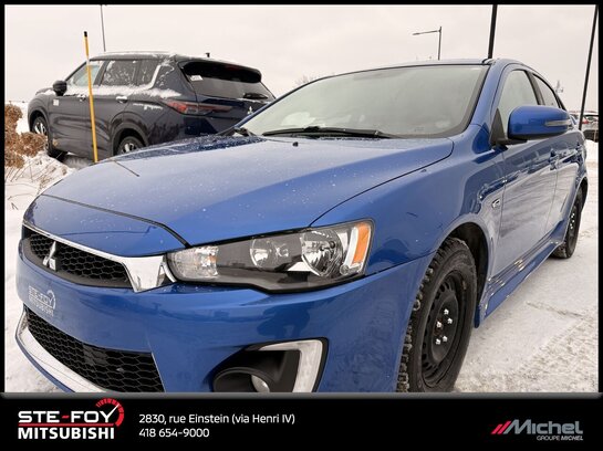 2017 Mitsubishi Lancer SE AWD LTD, SI&Egrave;GES CHAUFFANTS, CAM&Eacute;RA DE RECUL Blue