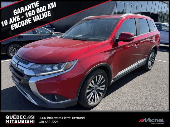 Mitsubishi Outlander GT S-AWC, 7 Passagers, Système audio premium, Cuir 2020 Rouge