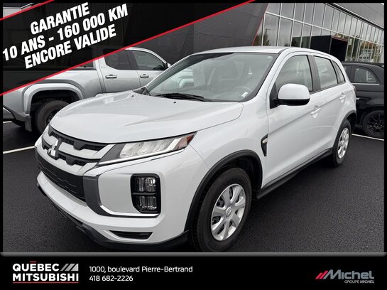 Mitsubishi RVR ES AWC, Sièges chauffants, Connectivités, Climatisation 2023 Blanc
