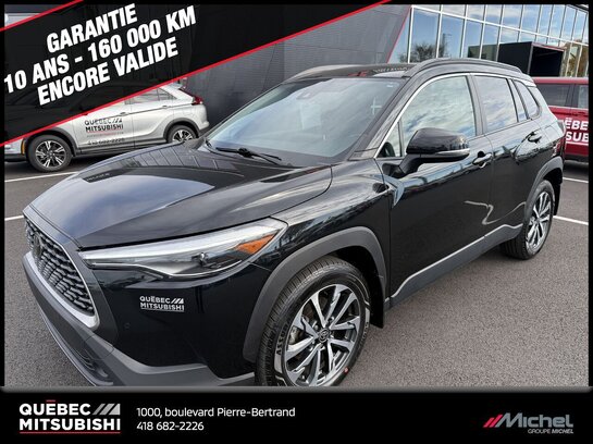 Toyota Corolla Cross XLE Awd, Volant chauffant, Toit ouvrant, Connectivité 2022 Noir