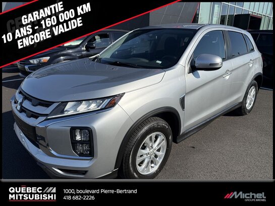 2022 Mitsubishi RVR SE AWC, Awd, Sièges chauffants, Connectivités, Garanties 2032 Silver 2022 Mitsubishi RVR SE AWC, Awd, Sièges chauffants, Connectivités, Garanties 2032 Silver