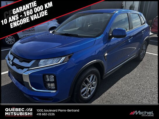 Mitsubishi RVR ES AWC, Climatisation, Apple Carplay/Android Auto, Jamais accidenté 2023 Bleu