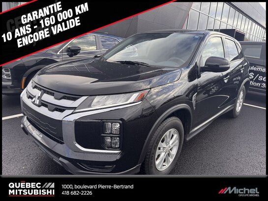Mitsubishi RVR SE AWC, Sièges chauffants, Apple Carplay/Android Auto, Garantie 2034 2024 Noir
