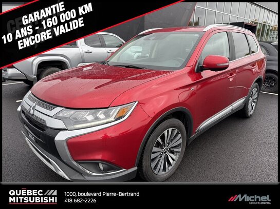 Mitsubishi Outlander GT S-AWC, 7 Passagers, Système audio premium, Cuir 2020 Rouge