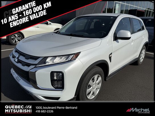 Mitsubishi RVR ES AWC, Climatisation, Apple Carplay/Android Auto, Jamais accidenté 2023 Blanc