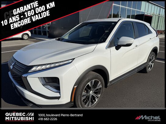 Mitsubishi Eclipse Cross ES S-AWC, Traction intégrale, Climatisation 2022 Blanc