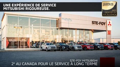 Ste-Foy Mitsubishi : 2e au Canada pour le service à long terme (CSI-LT 2025 J.D. Power)