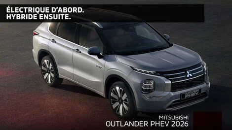 Le Mitsubishi Outlander PHEV 2026 arrive chez Ste-Foy Mitsubishi